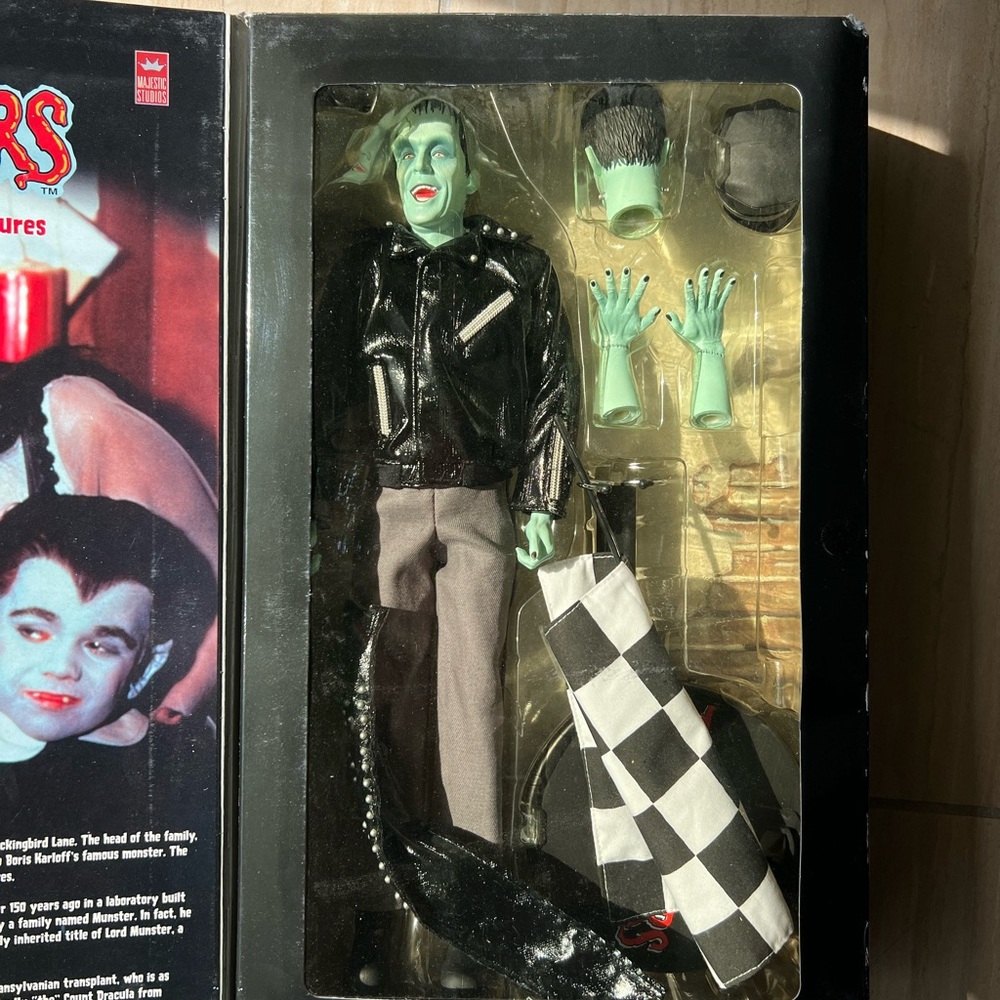 Collectible Vintage Herman Munster Doll Toy